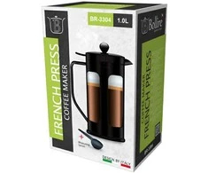 Kavinukas Bollire French Pres BR-3304, 1 l