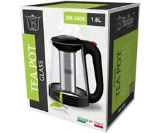 Arbatinukas Bollire, su sieteliu, 1,5 l