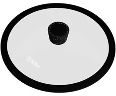 Keptuvės dangtis BOLLIRE Silicon, stiklinis, ø 28 cm