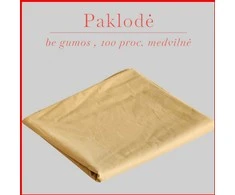100 proc. medvilnės paklodė - 140x240cm.