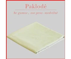 100 proc. medvilnės paklodė - 180x240cm.