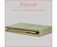 100 proc. medvilnės paklodė - 180x240cm.