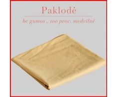 100 proc. medvilnės paklodė - 240x240cm.