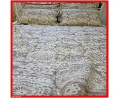 100 proc. medvilnės patalynės komplektas - Antklodės užvalkalas 220x200 cm. + pagalvės užvalkalai 50x70 cm. (2 vnt.)