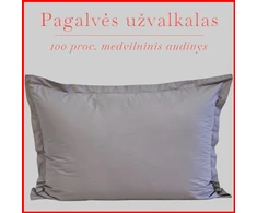 Pagalvės užvalkalas - 50x70 cm. su užtrauktuku