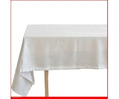 Nelaidžios vandeniui staltiesės - Balta - 160x260 cm.