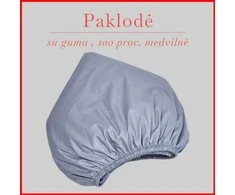Paklodė su guma 100/140/160/180/200x200+20cm. - 140x200+20cm.