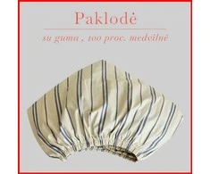 Paklodė su guma 100/140/160/180/200x200+20cm. - 180x200+20cm.