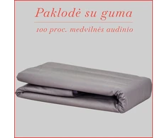 Paklodė su guma - 180x200+20cm.
