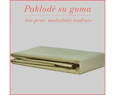 Paklodė su guma - 100x200+30cm.