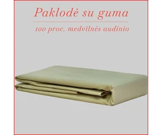 Paklodė su guma 100/140/160/180/200x200+30cm. - 180x200+30cm.