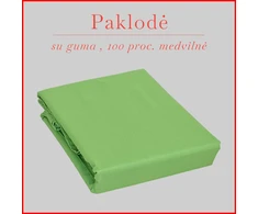 Paklodė su guma 100/140/160/180/200x200+30cm. - 180x200+30cm.