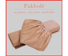 Paklodė su guma - 180x200+30cm.