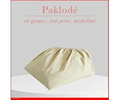 Paklodė su guma 100/140/160/180x200+30cm. - 200x200+30cm.