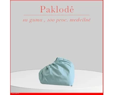 Paklodė su guma - 200x200+30cm.