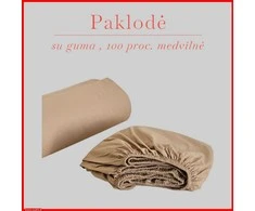 Paklodė su guma 100/140/160/180x200+30cm. - 100x200+30cm.