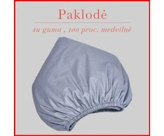 Paklodė su guma 100/140/160/180x200+30cm. - 180x200+30cm.