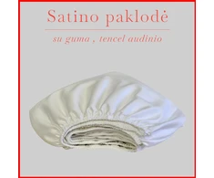 Paklodė su guma - 200x200+30cm.