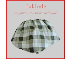 Paklodė su guma - 200x200+30cm.