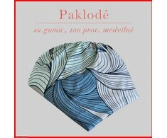 Paklodė su guma 100/140/160/180/200x200+20cm. - 200x200+20cm.