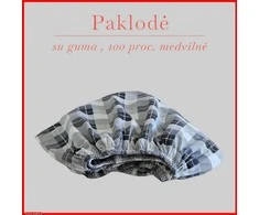 Paklodė su guma 100/140/160/180/200x200+20cm. - 160x200+20cm.