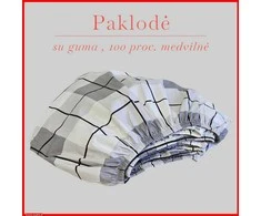 Paklodė su guma 100/140/160/180/200x200+20cm. - 200x200+20cm.