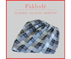 Paklodė su guma - 100x200+20cm.