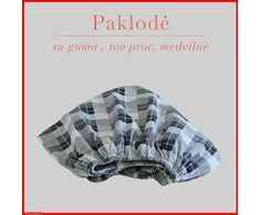 Paklodė su guma 100/140/160/180/200x200+20cm. - 160x200+20cm.