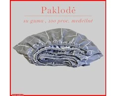 Paklodė su guma - 160x200+20cm.