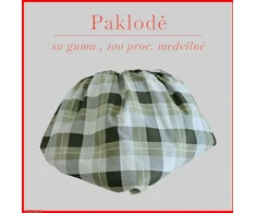 Paklodė su guma - 100x200+30cm.