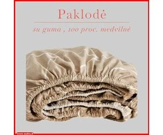 Paklodė su guma - 180x200+30cm.