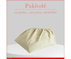 Paklodė su guma 100/140/160/180x200+30cm. - 100x200+30cm.