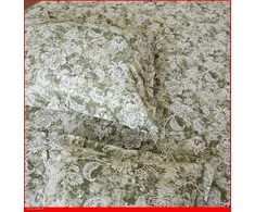 100 proc. medvilnės patalynės komplektas - Antklodės užvalkalas 220x200 cm. +2 pagalvės užvalkalai 50x70 cm. be užtrauktuko.
