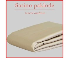 Satino 100 proc. tencelio audinio paklodė - 220x240cm.