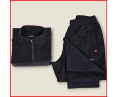 Sportinis kostiumas - Juoda - 8/9XL - švarko krūtinė 75 cm./ ūgis 82 cm. kelnių juosmuo - 51/70 cm., klubai - 79 cm.