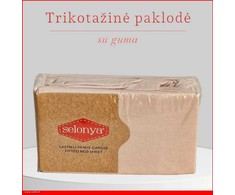 Trikotažinė elastinga medvilnės paklodė su guma 100/140/160/180/200x200+30cm. rausva - Rožinė - 160x200+30cm.