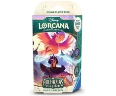 Disney Lorcana Archazia’s Island Single-Player Deck - Amethyst &amp; Steel