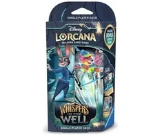 Disney Lorcana Whispers in the Well Starter Deck Sapphire &amp; Steel