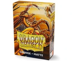 Dragon Shield: Japanese Sleeves: Oranžinis [Matte] (60 Sleeves)