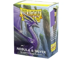 Dragon Shield: Standard Dual Sleeves: Nebula &amp; Sidabrinis [Matte] (100 Sleeves)