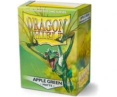 Dragon Shield Standard Sleeves - Matte Apple Žalias (100 Vnt)