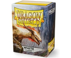 Dragon Shield Standard Sleeves - Classic Baltas (100 Vnt)