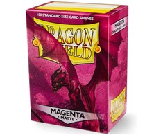 Dragon Shield Standard Sleeves - Matte Magenta (100 Vnt)