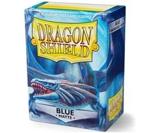 Dragon Shield: Standard Sleeves: Mėlyna [Matte] (100 Sleeves)