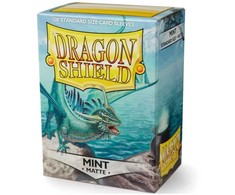 Dragon Shield Standard Sleeves - Matte Mint (100 Vnt)