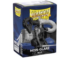 Dragon Shield: Standard Sleeves: Non-Glare Mėlyna [Matte] (100 Sleeves)
