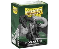 Dragon Shield: Standard Sleeves: Non-Glare Forest Žalias [Matte] (100 Sleeves)