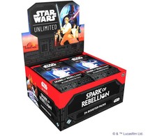 Fantasy Flight Games Star Wars: Unlimited - Spark of Rebellion Booster Ekranas (24 Booster)