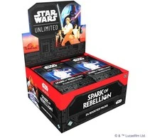 Fantasy Flight Games Star Wars: Unlimited - Spark of Rebellion Booster Ekranas (24 Booster)