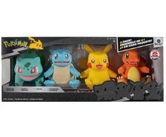 Jazwares Pokémon 8-Inch Select Vinyl Figure 4-pack
